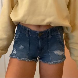 Jean shorts